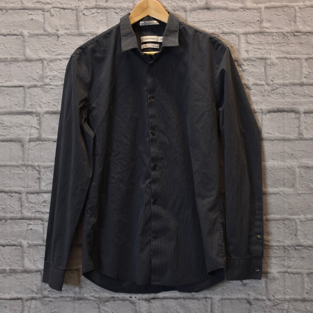 Men's CALVIN KLEIN Striped Dress Shirt